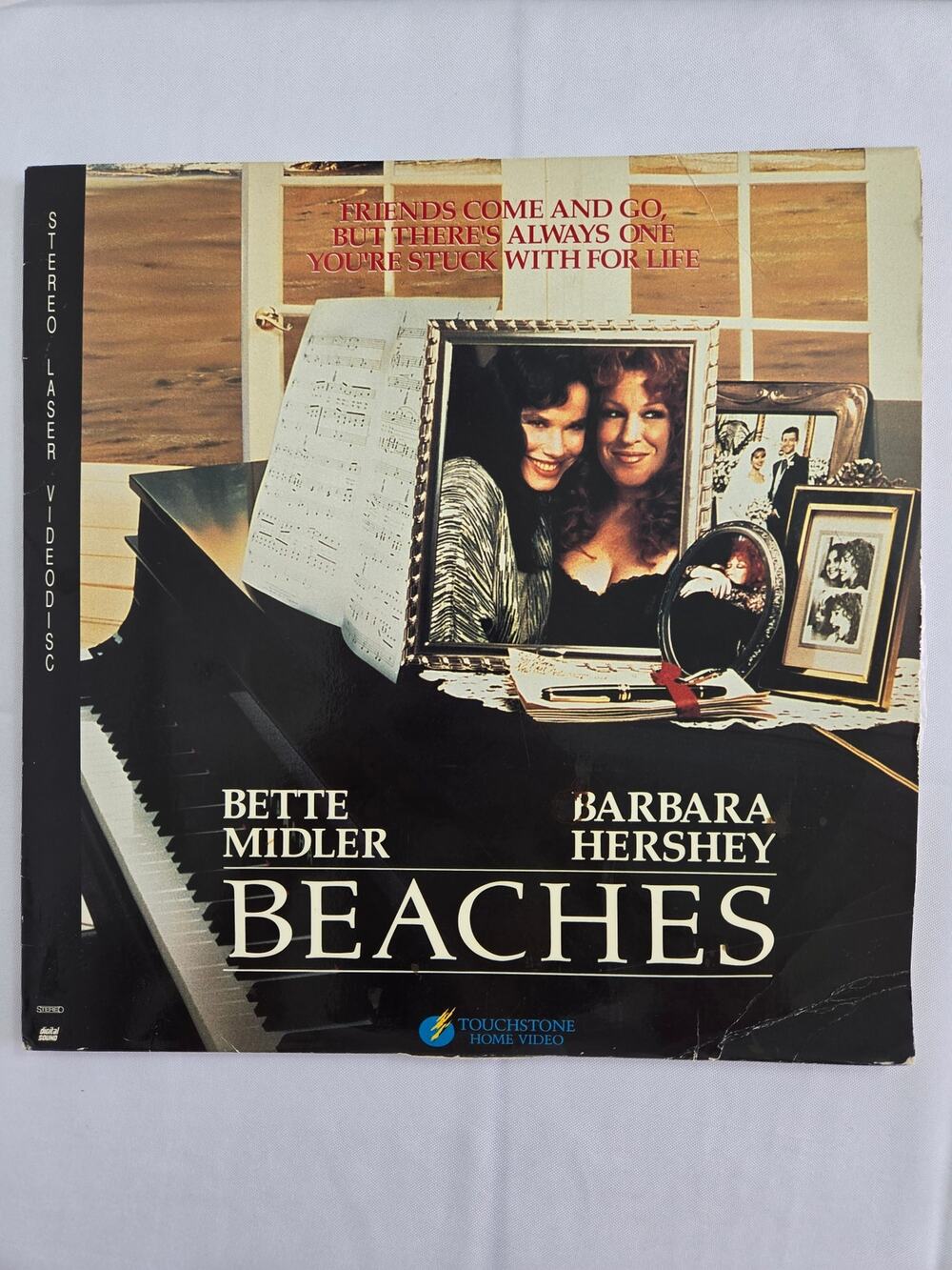 Beaches LaserDisc 1988 Drama Musical Touchstone PG-13 Extended Play